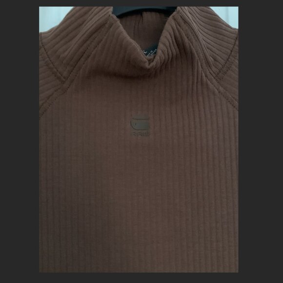 G Star Raw Rib Slim Dress Size L - Picture 4 of 6